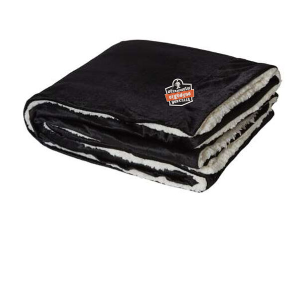 Alpine Fleece - Micro Mink Sherpa Blanket - Embroidered Logo Thumbnail