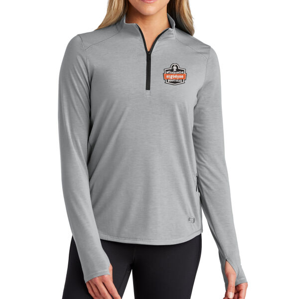 OGIO® Ladies Motion 1/4-Zip - Embroidered Logo Thumbnail
