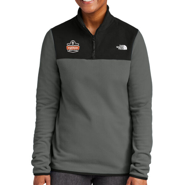 The North Face® Ladies Glacier 1/4-Zip Fleece - Embroidered Logo Thumbnail