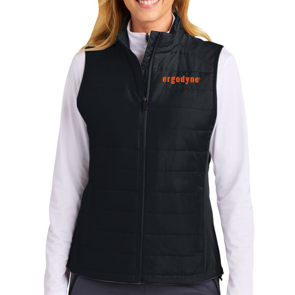 Sport-Tek® Women's Teknical Hybrid Vest - Embroidered Logo Thumbnail