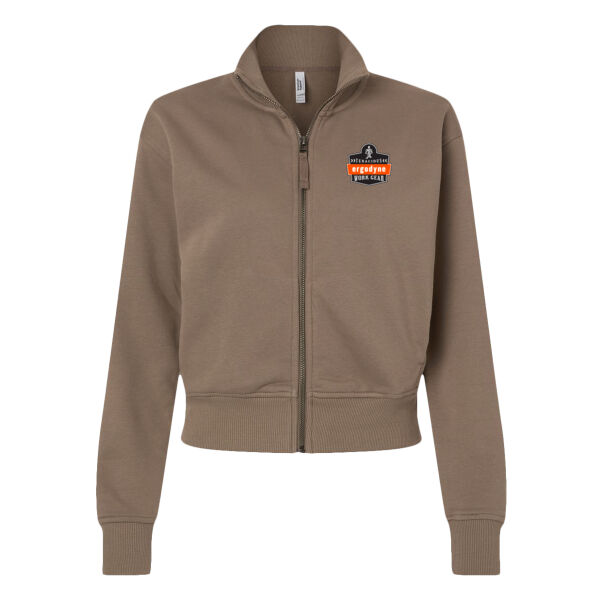 American Apparel - Women's French Terry Full-Zip Jacket - Embroidered Logo Thumbnail