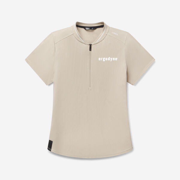 UNRL - Amelia Short Sleeve Polo - Embroidered Logo Thumbnail