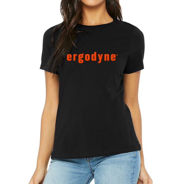 BELLA + CANVAS - Women’s Relaxed Jersey Tee - Printed Logo Thumbnail