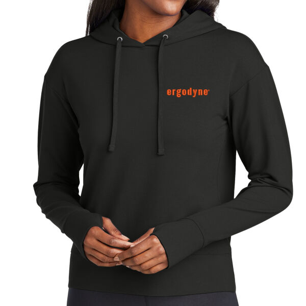 Sport-Tek® Ladies Sport-Wick® Flex Fleece Pullover Hoodie - Embroidered Logo Thumbnail