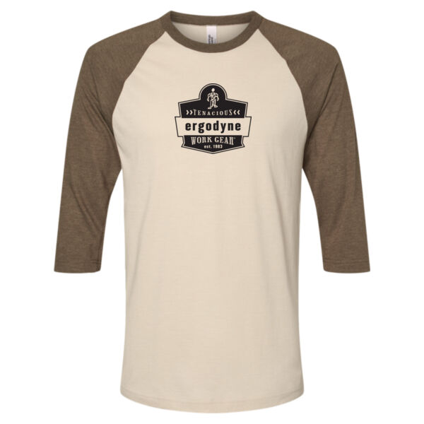 American Apparel - CVC Three-Quarter Sleeve Tee - Printed Logo Thumbnail