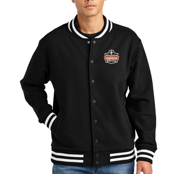 New Era® Varsity Heavyweight Fleece Jacket - Embroidered Logo New Era® Varsity Heavyweight Fleece Jacket - Embroidered Logo Thumbnail