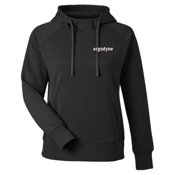 J. America - Women's Apex Fleece Hooded Sweatshirt - Embroidered Logo Thumbnail