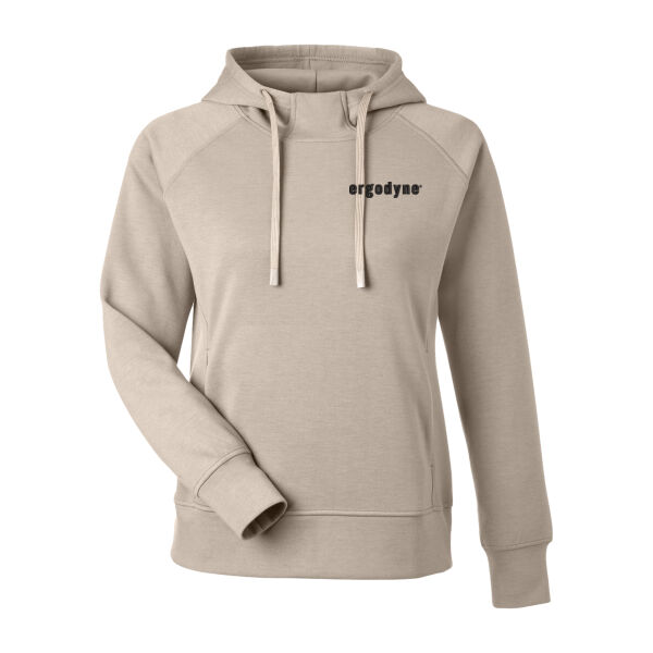 J. America - Women's Apex Fleece Hooded Sweatshirt - Embroidered Logo Thumbnail