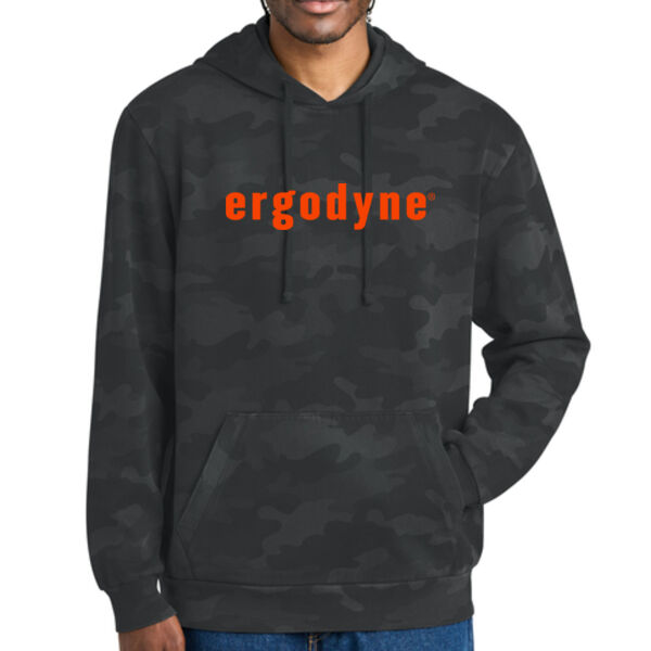 District Wash™ Camo Fleece Hoodie - Printed Logo Thumbnail