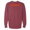 Garment Dyed Ringspun Crewneck Sweatshirt Thumbnail